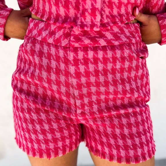 Bright Pink Floral Polyester Top - Picture 3 of 5